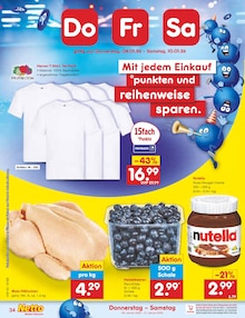Nutella im aktuellen Netto Marken-Discount Prospekt (Suhl) Nutella im Netto Marken-Discount Prospekt "Aktuelle Angebote" mit 59 Seiten (Suhl)
