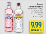 Gin im Angebot bei diska in Amberg Gin Angebote von Gordon's bei diska Amberg für 9,99 €