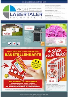 Aktueller Labertaler Fachmarkt Prospekt (Pfeffenhausen, 16 Seiten zum blättern Labertaler Fachmarkt Prospekt Ihr starker Baumarkt vor Ort! mit 16 Seiten