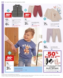 Prix et réduction Legging dans le prospectus Carrefour en cours Offre Legging dans le catalogue Carrefour du moment à la page 40