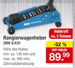 Aktuelle Wagenheber Angebote bei Zimmermann in Hildesheim Aktuelles Rangierwagenheber GRH 3/470 Angebot bei Zimmermann in Hildesheim ab 89,99 €