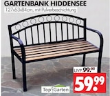 Gartenbank Hiddensee im Angebot bei Wreesmann in Aurich Gartenbank Hiddensee Angebote von Top Garden bei Wreesmann Aurich für 59,99 €