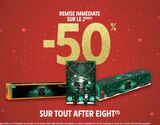 Promo -50% de remise immédiate sur le 2ème sur tout after eight à  dans le catalogue Intermarché à Orgon