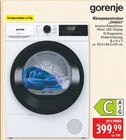 Wärmepumpentrockner DHNE83 im Angebot bei Marktkauf in Nürnberg Wärmepumpentrockner DHNE83 Angebote von Gorenje bei Marktkauf Nürnberg für 399,99 €