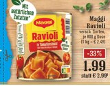 EDEKA - Ravioli Angebot im Prospekt Ravioli bei EDEKA im Prospekt "" für 1,99 €