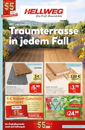 Terrassendielen Angebot im aktuellen Hellweg Prospekt auf Seite 1