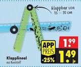 Klapplineal für 1,49 € bei Mäc-Geiz im Angebot Klapplineal im aktuellen Mäc-Geiz Prospekt