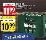 Alt im Angebot bei E center in Iserlohn Alt Angebote von Diebels bei E center Iserlohn für 10,99 €