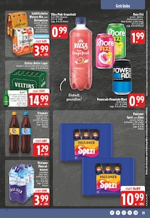 Wasser im EDEKA Prospekt "Aktuelle Angebote" mit 24 Seiten (Paderborn)