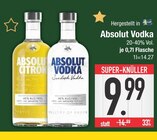 Vodka von Absolut im aktuellen EDEKA Prospekt für 9,99 €