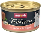 Animonda vom Feinsten Katzennahrung im REWE Prospekt Animonda vom Feinsten Katzennahrung von Animonda im aktuellen REWE Prospekt für 6,99 €
