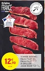 Promo Viande bovine : faux filet ou faux filet à griller à 12,90 € dans le catalogue Intermarché à Plénée-Jugon