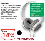 Kopfhörer Angebote von Thomson bei GLOBUS Kaiserslautern für 9,99 €