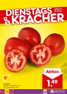 Tomaten im Netto Marken-Discount Prospekt "Aktuelle Angebote" mit 62 Seiten (Nürnberg)