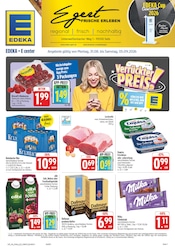 E center Supermarkt Prospekt der aktuellen Woche mit 42 Seiten, gültig von 31.08.2026 bis 05.09.2026, in Schönwald und Umgebung Aktueller E center Supermarkt Prospekt in Schönwald und Umgebung, "Wir lieben Lebensmittel!" mit 42 Seiten, 31.08.2026 - 05.09.2026