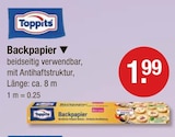 Backpapier von Toppits im aktuellen V-Markt Prospekt für 1,99 €