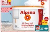 Universal Wohnfarbe Angebote von Alpina bei Penny Bochum für 17,99 €