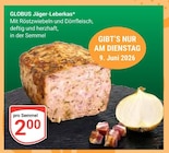 GLOBUS - Jäger-Leberkas Angebot im Prospekt Jäger-Leberkas bei GLOBUS im Prospekt "" für 2,00 €