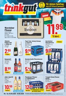 Bier im Trinkgut Prospekt "Aktuelle Angebote" mit 10 Seiten (Soest)