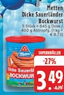 Dicke Sauerländer Bockwurst bei EDEKA im Monheim Prospekt für 3,49 €