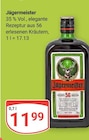Jägermeister Angebote von Jägermeister bei GLOBUS Wiesbaden für 11,99 €