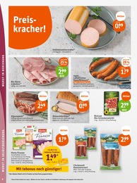 Leberkäse Angebot im aktuellen tegut Prospekt auf Seite 8