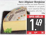 herz Allgäuer Bergkäse  im aktuellen EDEKA Prospekt für 1,49 €