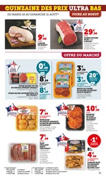 Prix et réduction Burger dans le prospectus Super U en cours Offre Burger dans le catalogue Super U du moment à la page 31