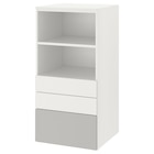 Regal weiß grau/3 Schubladen im IKEA Prospekt Regal weiß grau/3 Schubladen von SMÅSTAD / PLATSA im aktuellen IKEA Prospekt für 148,00 €