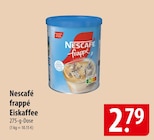 frappé Eiskaffee im Angebot bei famila Nordost in Elmshorn frappé Eiskaffee Angebote von Nescafé bei famila Nordost Elmshorn für 2,79 €