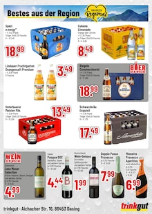 Bier im aktuellen Trinkgut Prospekt (Augsburg) Bier im Trinkgut Prospekt "Aktuelle Angebote" mit 4 Seiten (Augsburg)