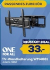 TV-Wandhalterung WM4661 Angebote von One For All bei EURONICS Hagen für 33,00 €