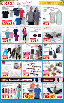 Prospectus Norma à Grand Menil, "Votre Discounter Régional", 12 pages de promos valables du 16/07/2025 au 22/07/2025