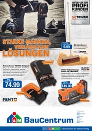 i&M BauCentrum Prospekt "Starke Marken – verlässliche Lösungen" für Merseburg, 2 Seiten, 01.07.2026 - 31.07.2026