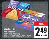 Party Mix oder Favourites im Angebot bei E center in Amberg Party Mix oder Favourites Angebote von Milka bei E center Amberg für 2,49 €