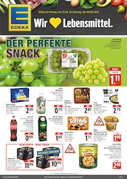 EDEKA Prospekt für Ebrach mit 28 Seiten EDEKA Prospekt "Wir lieben Lebensmittel!" für Ebrach, 28 Seiten, 25.08.2025 - 30.08.2025