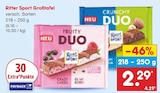 Großtafel Angebote von Ritter Sport bei Netto Marken-Discount Gronau für 2,29 €