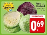 Weißkraut im EDEKA Prospekt Weißkraut von im aktuellen EDEKA Prospekt für 0,69 €