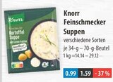Feinschmecker Suppen von Knorr im aktuellen V-Markt Prospekt für 0,99 €