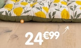 Futon citron en promo chez B&M Gagny à 24,99 €