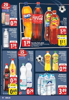 Coca Cola im aktuellen EDEKA Prospekt (Nettetal) Coca Cola im EDEKA Prospekt "Aktuelle Angebote" mit 24 Seiten (Nettetal)