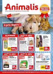 Catalogue Jardineries & Animaleries Animalis en cours à Mantes-la-Jolie et alentours, "Sommeil assuré, à prix légers !", 8 pages, 29/09/2025 - 19/10/2025
