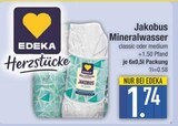 Jakobus Mineralwasser von Edeka im aktuellen EDEKA Prospekt für 1,74 €