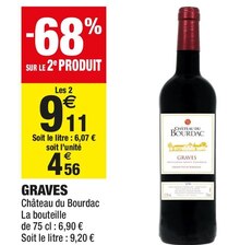 GRAVES - Carrefour Market à Château-Gontier GRAVES en promo chez Carrefour Market Château-Gontier à 9,11 €