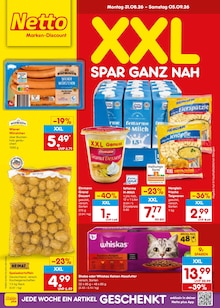 Katzenfutter im Netto Marken-Discount Prospekt "Aktuelle Angebote" mit 66 Seiten (Moers)