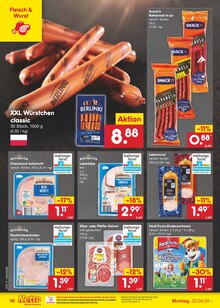 Wurst im Netto Marken-Discount Prospekt "Aktuelle Angebote" mit 51 Seiten (Berlin)