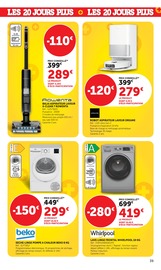 Promos Aspirateur dans le catalogue "20 JOURS PLUS" de Hyper U Aspirateur en promo dans le catalogue Hyper U à la page 39