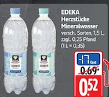 Herzstücke Mineralwasser bei EDEKA im Prospekt "" für 0,52 €