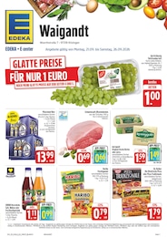EDEKA Prospekt für Kitzingen mit 38 Seiten EDEKA Prospekt für Kitzingen: "Wir lieben Lebensmittel!", 38 Seiten, 21.09.2026 - 26.09.2026