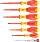 VDE-Elektriker-Schraubendrehersatz 7-tlg. bei PROFI Wesch im Mühlhausen Prospekt für 18,99 €